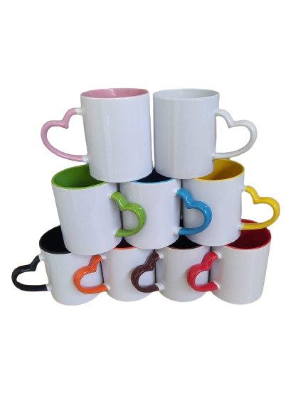 Caneca de Alça Coração 325ML