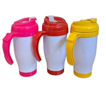 COPO DE POLÍMERO SEMI TÉRMICA COM TAMPA- 450ml - Image 2