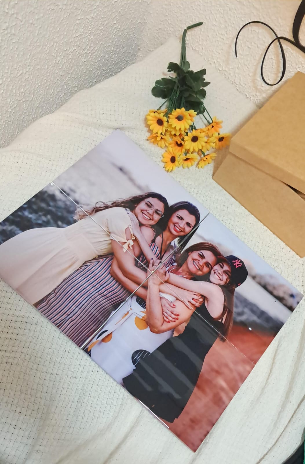 Mosaico personalizado em azulejo