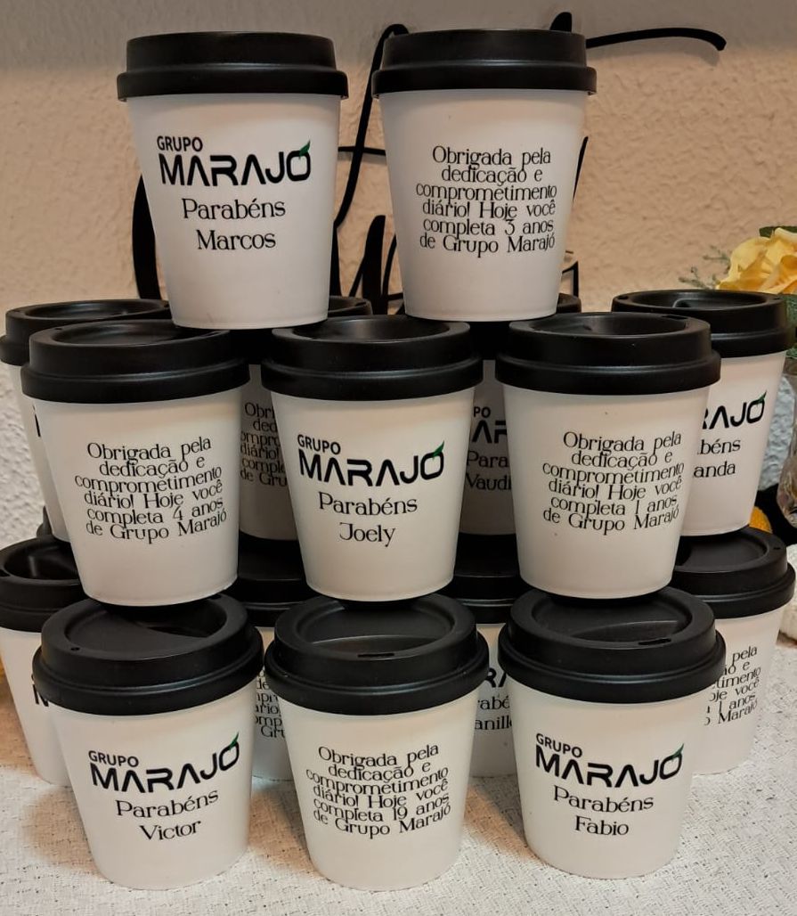 Copos de Café Ecobuck 250ml 20 un