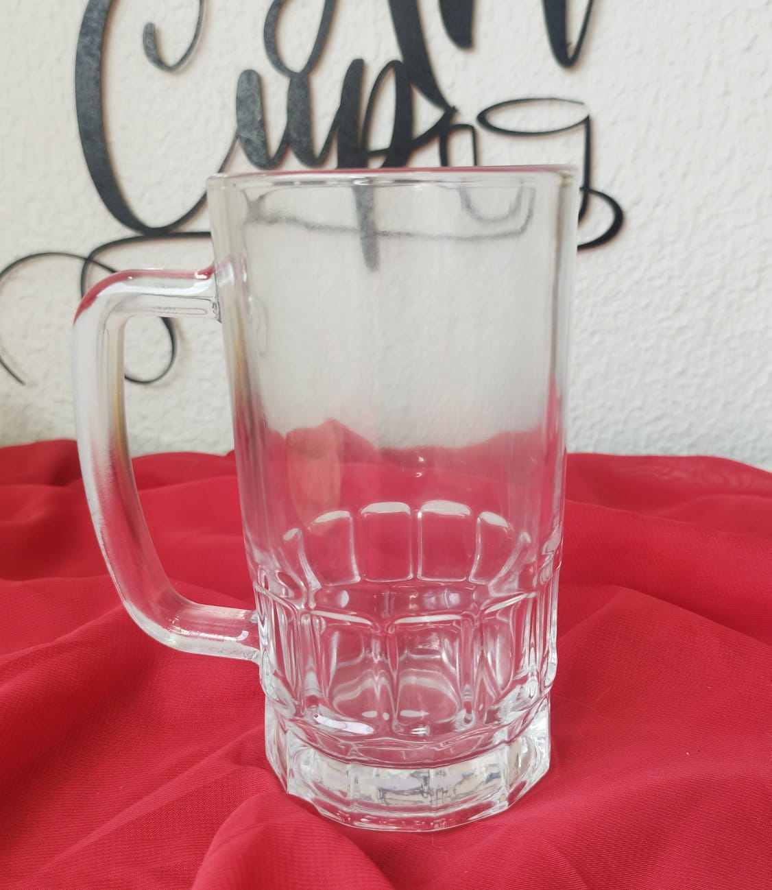 Caneca de Chopp Vidro Transparente 550ml - Image 2