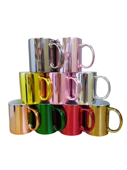 Caneca Cromada Espelhada 325ml