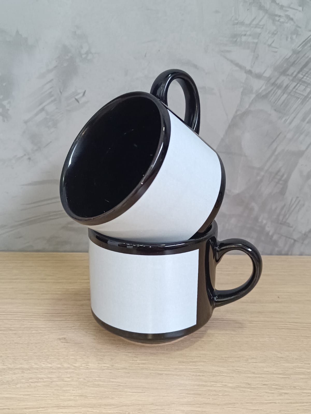 Xícara Sem Pires 180ml Tarja Branca