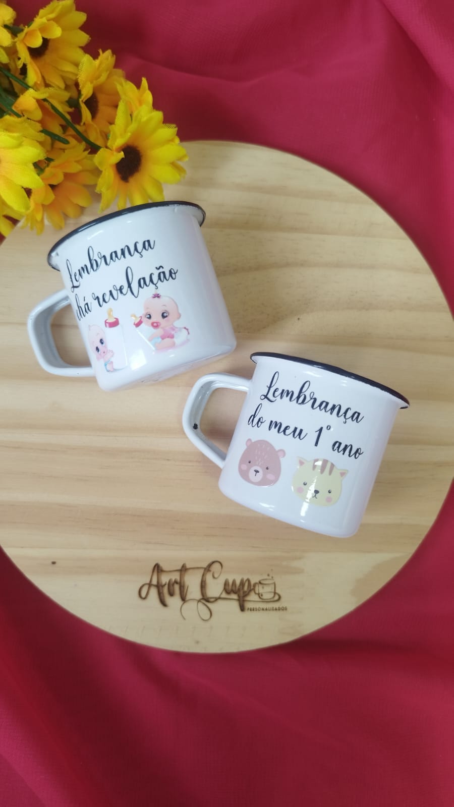 MINI CANECA ESMALTADA 80ML