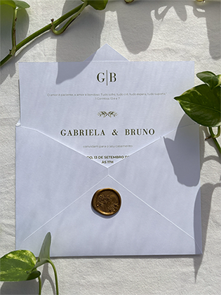 Convite de Casamento Hortênsia - Image 2