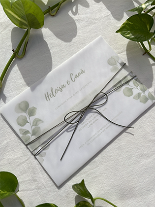 Convite de Casamento Lótus - Image 2