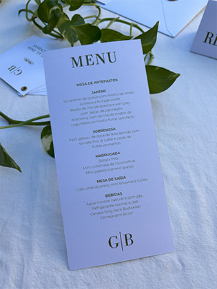 Menu para Casamento - Image 2