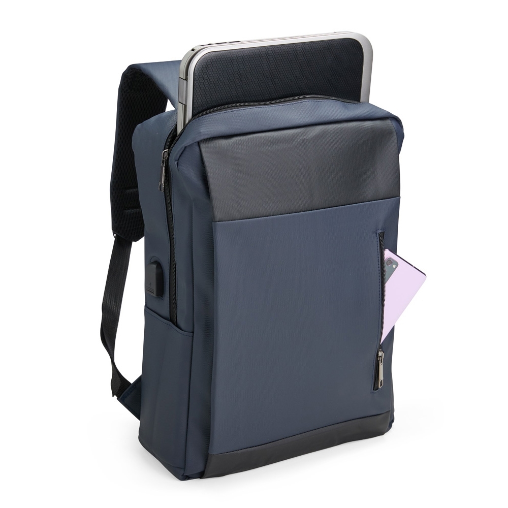 Mochila PU Impermeável Antifurto 22L 08156 - Image 5